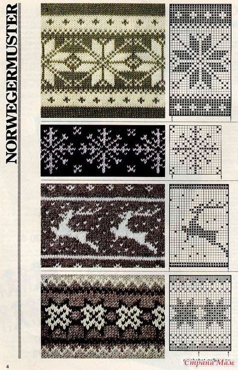 Fair Isle Mønster, Virkning Diagram, Fair Isle Chart, Norwegian Knitting, Knitted Patterns, Fair Isle Knitting Patterns, Fair Isles, Colorwork Knitting, Easy Knit