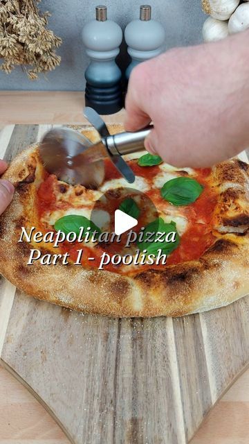 Polish Pizza Recipe, Ingredients For Pizza, Neapolitan Pizza Dough Recipe, Pizza Dough Ingredients, Neapolitan Pizza, Spring Menu, Pizza Ingredients, How To Make Pizza, Pizza Recipes Dough