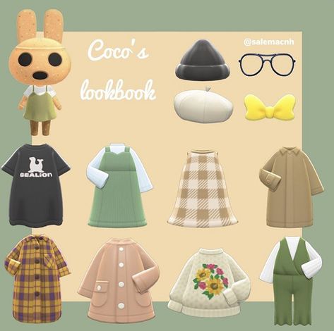 @salemacnh on instagram Acnh Gifts For Villagers, Acnh Villagers Lookbook, Acnh Villager Lookbook, Animal Crossing Lookbook, Acnh Villager Gift Guide, Anch Villagers, Coco Acnh, Cute Acnh Villagers, Acnh Gift Guide