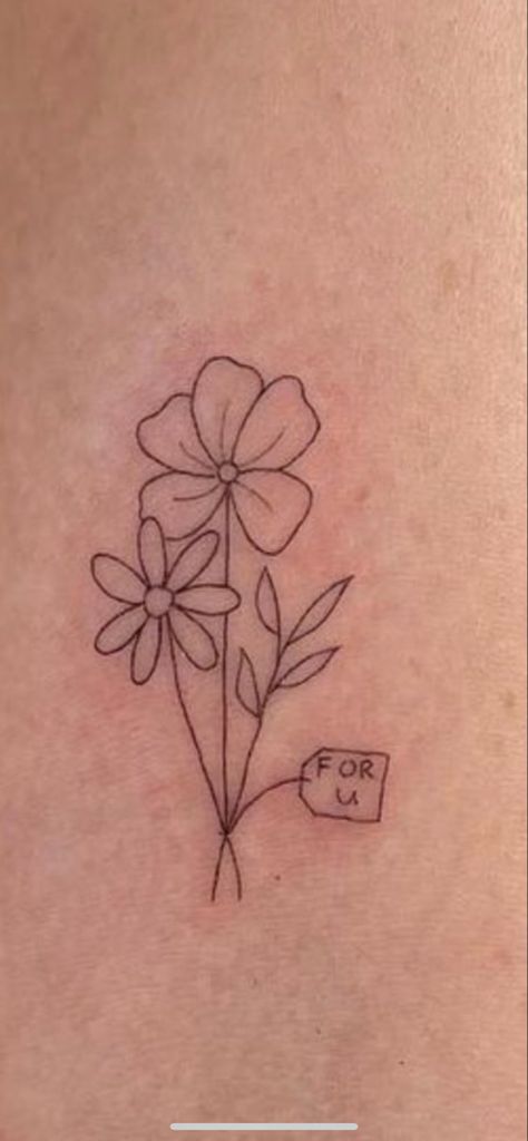 Harry Styles Flower Tattoo, Harry Styles Rose Tattoo, Harry Styles Sunflower Tattoo, Butterfly Tattoo Harry Styles Inspired, Harrys House Flowers Tattoo, Harrys Butterfly Tattoo, Flowers For You, Flower Tattoo, Harry Styles