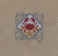 Crab Cross Stitch, Colorwork Knitting Patterns, Prairie Schooler, The Crab, Mini Cross Stitch, Pixel Pattern, Crochet Cross, Cross Stitch Animals, Embroidery Inspiration