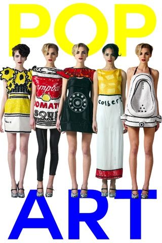 POP art & fashion combines with the individuality trend. Pop Art Costume, Pop Art Party, Art Inspired Fashion, Mode Pop, Pop Art Fashion, Art Costume, Art Pop, Art Dress, Arte Pop