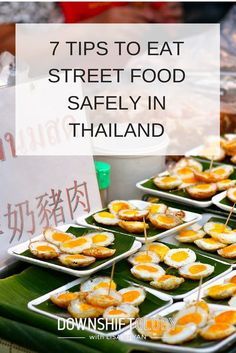 7 tips to eat street food safely in Thailand (+ tons of pics). Take it from this celiac, paleo gal - it's totally do-able! So get out and explore! #paleo Food In Thailand, Thai Travel, Thailand Itinerary, Thailand Vacation, Thailand Adventure, Thailand Travel Tips, Thailand Travel Guide, Thailand Food, Thailand Holiday