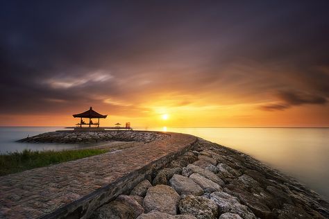 Sanur Beach Bali, Bali Landscape, Cloudy Morning, Sanur Bali, Beach Bali, Jimbaran, Denpasar, Ubud, Insta Travel