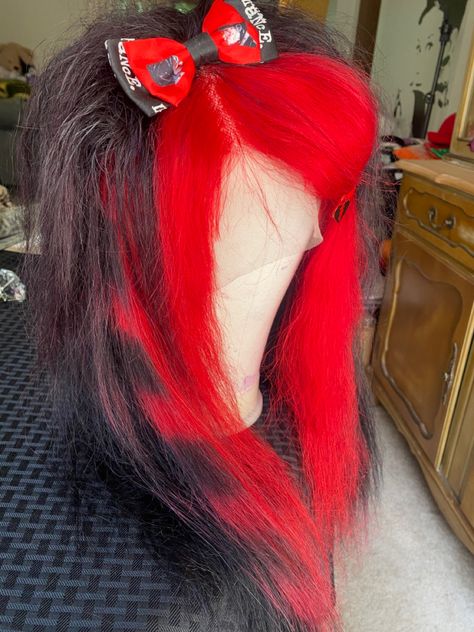 #altwig #emowig #emo #scene #scenewig #wigs Scene Hair Wig, Scene Wigs, Scene Wig, Emo Haircuts, 2000s Scene, Kids Wigs, Editorial Hair, Scene Kids, Scene Hair