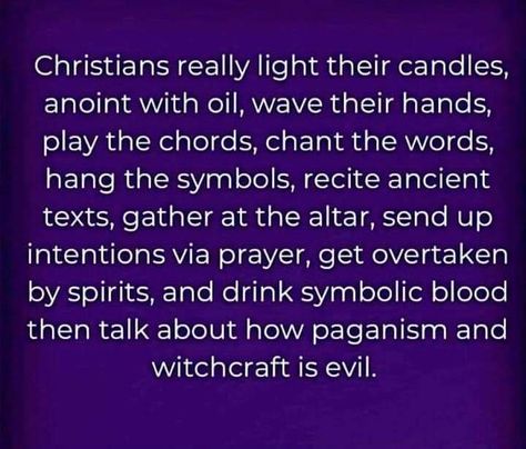 Christian Witchcraft, Bible Contradictions, Christian Witch, Wicca Recipes, Male Witch, Motivation Art, Witch Quotes, Anti Religion, Witches Altar