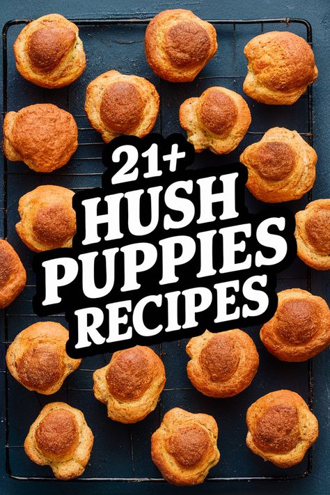 21+ Simple Hush Puppy Recipes You’ll Want to Try Today for a Deliciously Crispy Treat! Satisfy your taste buds with these simple hush puppy recipes perfect for any occasion. Enjoy crispy bites made with cornmeal and spices that everyone will love. Ideal for parties picnics or family dinners. Pair them with seafood or serve as a snack. Easy to make and super delicious! https://ostrali.com/foodr/hush-puppies-recipes Seafood Hush Puppies, Hush Puppies Recipe Easy, Hushpuppy Recipes, Sweet Hush Puppies, Baked Hush Puppies, Puppy Recipes, Hush Puppies Recipe, Hush Puppy, I Heart Recipes