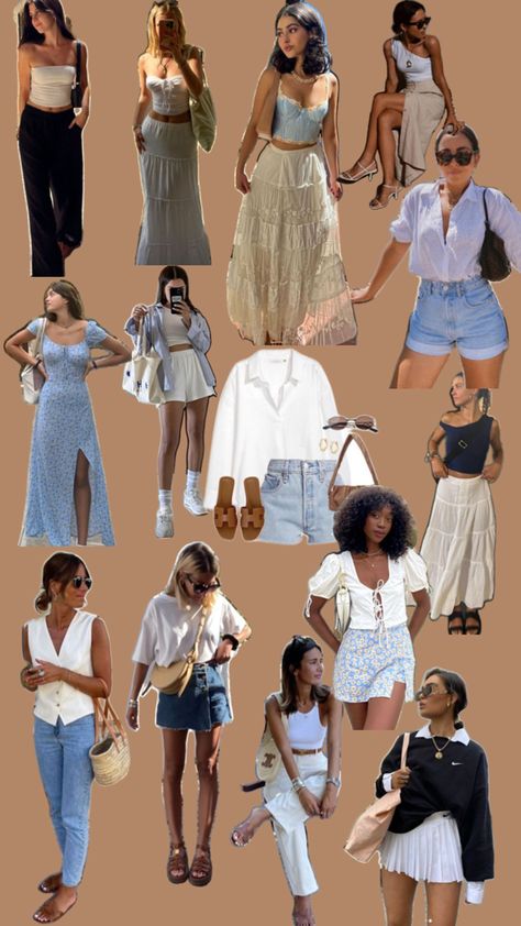 Greece Summer Outfits, Philippines Outfit, Modest Spring Outfits, Cute Edgy Outfits, Everyday Outfits Summer, Philippines Fashion, European Fashion Summer, Venus Fashion, La Outfits