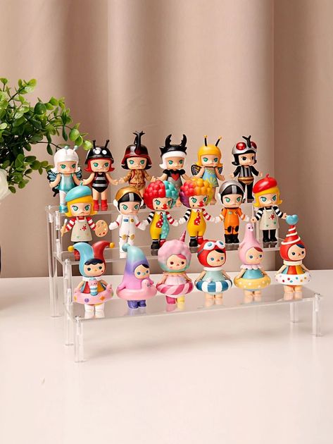 Figure Collection Display, Shelf For Toys, Action Figure Collection, Toy Shelves, Figure Display, Jewelry Rack, Toy Display, Figure Collection, Ladder Shelf