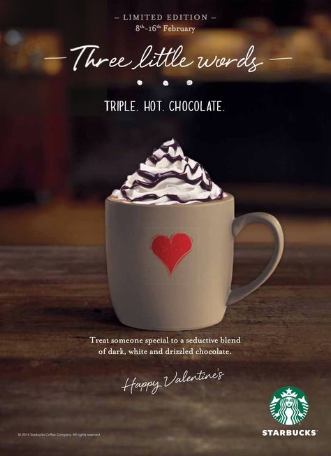 Starbucks Valentine Valentines Day Creative Ads Food, Digital Ads, Advertisement Poster, Starbucks Valentines, Menu Designs, Coffee Valentines, Valentines Day Food, Food Graphic Design, Coffee Poster