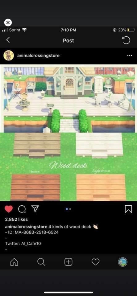 Animal Crossing Deck Design, Acnh White Deck Code, Acnh Raised Deck Design Code, Acnh Paths Designs Wood Planks, Acnh Codes Wood Deck, Acnh White Wooden Paths, Acnh Wood Steps Path, Acnh White Plank Code, Acnh Wooden Deck