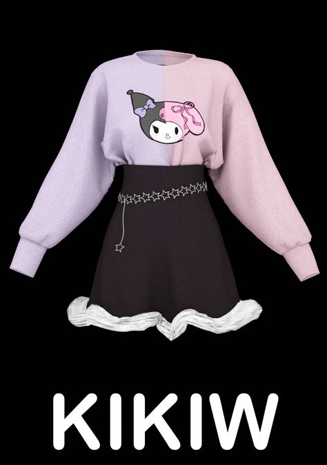 Sims 4 Cc Pastel Goth Clothing, Sims 4 Cc Clothes Kuromi, Sims 4 Cc Cinnamoroll Clothes, The Sims 4 Cc Harajuku, Sims4 Cc Casual Clothes, Sims 4 Cc Japanese Street Fashion, Sims 4 Sanrio Clothes, Sims 4 Cc Patreon Clothes Emo, Sanrio Gaming Chair