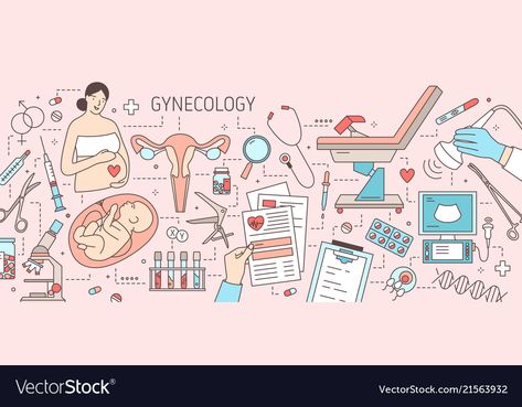 Obgyn Wallpaper, Gynaecologist Creative Ads, Gynecologist Logo, Ob Gynecologist Wallpaper, Obstetrics And Gynaecology Art, Medical Clip Art, Doula Care, Medical Decor, Medical Drawings