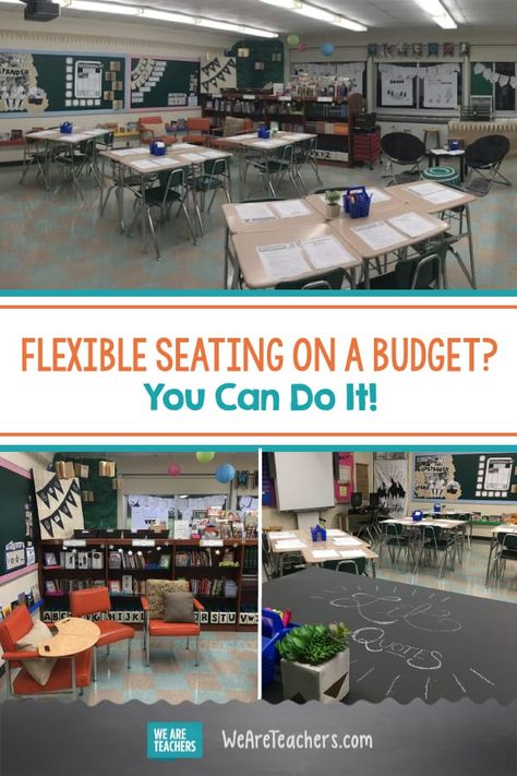 Flexible Seating on a Budget? You Can Do It! Diy Classroom Seating, Cheap Flexible Seating Ideas, Diy Flexible Seating Classroom, Flex Seating Classroom, Diy Flexible Seating, Flexible Seating Classroom Elementary, Classroom Flexible Seating, Flexible Seating Kindergarten, Flexible Classroom Seating