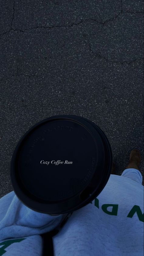 Coffee | Coffee Run | Aesthetic | Style Inspo Coffee Run Aesthetic, Run Quotes, Aesthetic Pic Ideas, Run Aesthetic, Coffee Run, Cozy Coffee, Running Quotes, Aesthetic Style, Coffee Cozy