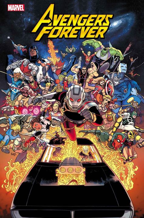 Avengers: Forever Vol 2 1 | Marvel Database | Fandom Manga Store, Chris Bachalo, Spirit Of Vengeance, Avengers Series, Avengers Team, Greatest Villains, Bd Comics, Ms Marvel, Horror Comics