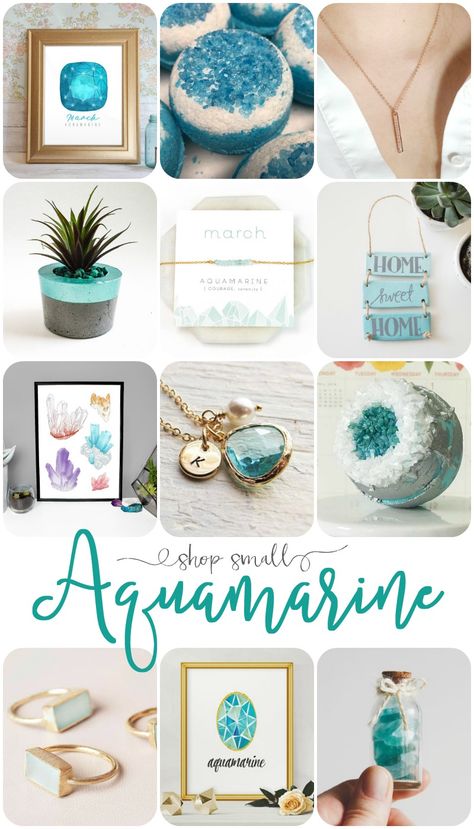 I found some fabulous Aquamarine ideas I just had to share! You know, in case you have some march birthdays you need to shop for too! March Birthdays, Crystals Print, Inexpensive Christmas Gifts, March Birthday Gifts, Handmade Gifts For Men, March Birthday, Handcrafted Gifts, Cheap Gifts, Birthday Month