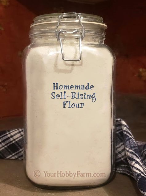 Homemade Self Rising Flour How To Make, How Do You Make Self Rising Flour, How To Make Self Rising Flour Recipes, Self Rising Flower Recipe, Recipe For Self Rising Flour, Make Your Own Self Rising Flour, Diy Self Rising Flour How To Make, Self Rising Flour Dumpling Recipe, Gluten Free Self Rising Flour Recipes