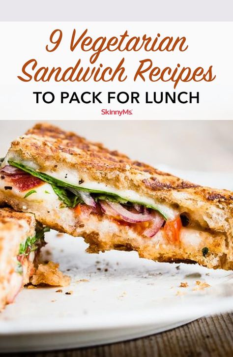 Sandwich Vegetarian, Vegetarian Sandwich Recipes, Resep Sandwich, Vegetarian Recipes Lunch, Vegetarian Sandwich, Veggie Sandwich, Lunch Food, Healthy Sandwiches, Vegetarian Lunch