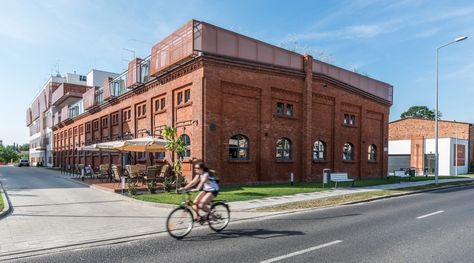 Gallery of 20 Creative Adaptive Reuse Projects - 7 Tower Building, Glass Brick, Brick Architecture, Farm Buildings, Adaptive Reuse, Residential Complex, Architecture Old, Water Tower, Sustainable Architecture