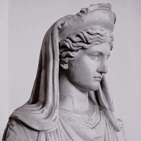 Hera Goddess, Ancient Greek Sculpture, Classic Sculpture, Greek Statues, Roman Gods, Ancient Greek Art, Ancient Statues, Roman Sculpture, Bust Sculpture