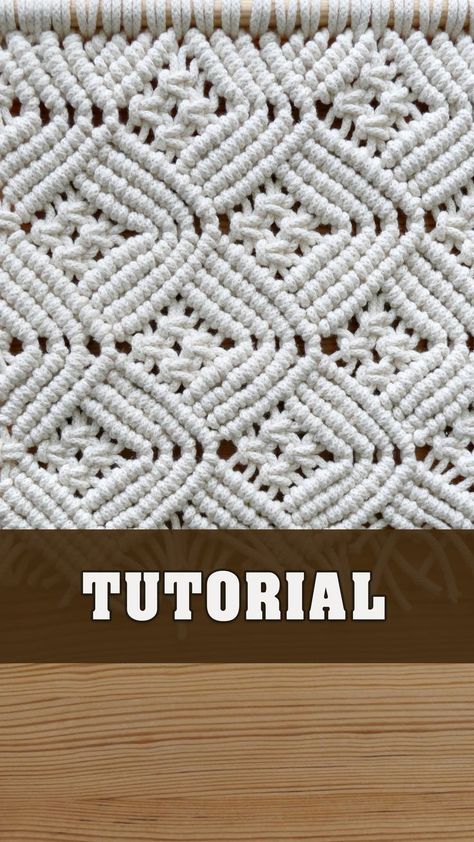 macrame pattern, macrame bag, table docor macrame, macrame coaster, macrame wall decor, pattern fish scales, macrame diamond pattern, macrame tutorial, weave pattern, patrones de macramé, makrama, makramee, makrome, макраме, fiber art, crochet pattern, macrame design, macrame fashion, macramé art Macrame Diamond Pattern, Macrame Stone Wrapping Tutorial, Pattern For Bag, Stone Wrapping Tutorial, Crochet Pouf, Tutorial Macramé, Macrame Wall Hanging Tutorial, Free Macrame Patterns, Macrame Tutorials