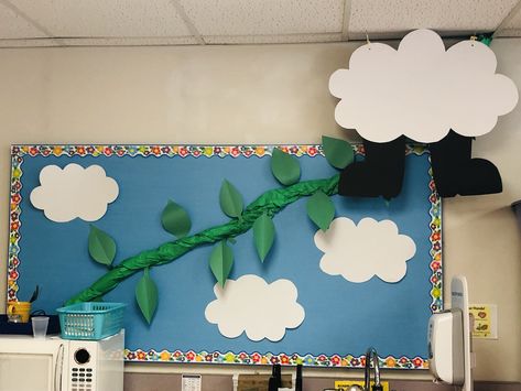 Jack And The Beanstalk Bulletin Board, Fairytale Bulletin Board Ideas, Jack And The Beanstalk Art Preschool, Jack And The Beanstalk Eyfs Literacy, Jack And The Beanstalk Role Play, Jack And The Beanstalk Small World, Eyfs Jack And The Beanstalk, Percy The Park Keeper, Castle Classroom