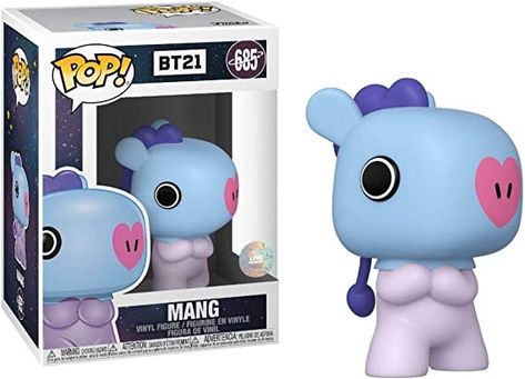 Funko Pop! Animation: BT21 - Mang,Multicolor,3.75 inches Bt21 Products, Bt21 Stickers, Bt21 Mang, Pop Figurine, Pop Television, Funko Figures, Funk Pop, Kpop Collection, Pop Boy