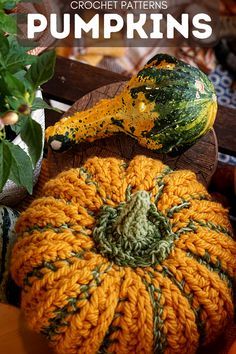 PUMPKINs - FREE CROCHET PATTERN & VIDEO TUTORIAL even for beginners #crochet #pattern #pumpkin #food Crochet Fall Decor, Thanksgiving Crochet, Crochet Pumpkins, Fall Pumpkin Crafts, Fall Crochet Patterns, Halloween Crochet Patterns, Crochet Fall, Holiday Crochet, Crochet Pumpkin