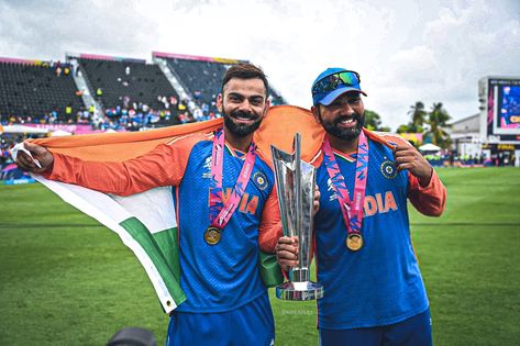 Two goats Dhoni Rohit And Virat, Virat Kohli And Rohit Sharma Hd Images, Virat Kohli Goat, Virat Kohli And Rohit Sharma T20 2024, Bucket List Movie, Virat Kohli With T20 World Cup Trophy, Cricket Stump, Crickets Funny, Virat Kohli Wallpapers