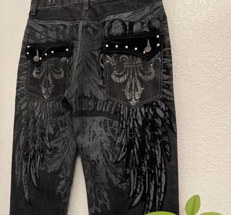 Affliction Pants, Emo Jeans, Affliction Jeans, Affliction Clothing, Cool Pants, Affliction Y2k, Baggy Clothes, 2000s Fashion Outfits, Swaggy Outfits