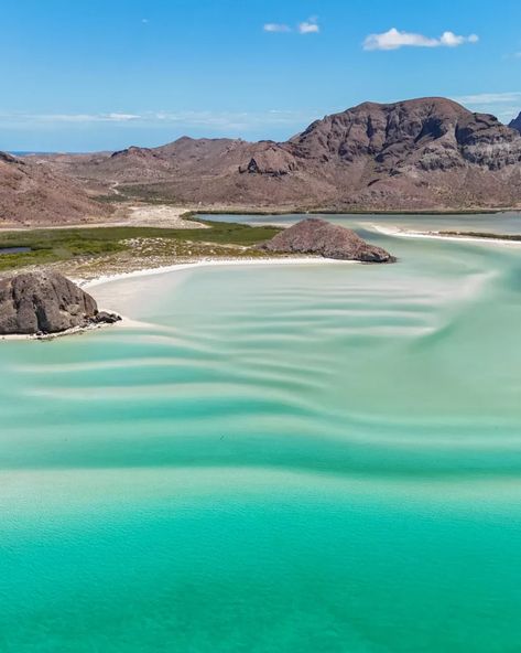 Visit the incredible Balandra Beach in La Paz Mexico and learn why many people say this is the most beautiful beach in the country! Get tips on how to visit Balandra Beach including the best way to get there and how to avoid the crowds. You'll have the absolute best time walking through the low tides and spending times on the shores of Balandra Bay. Colorful Fish, Most Beautiful Beaches, Destin Beach, Coastal Towns, Crystal Clear Water, Tropical Islands, Blue Water, Southeast Asia, Snorkeling