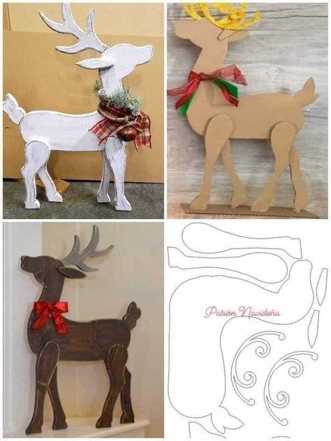 Christmas Deer Decorations, Tre Kunst, Landscaping Flowers, Celebrity Facts, Christmas Float Ideas, Christmas Themes Decorations, Office Christmas Decorations, Candy Christmas Decorations, Christmas Lanterns