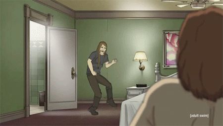 bye metalocalypse leave dethklok toki wartooth Bye Gif, Phil Rudd, Toki Wartooth, Reaction Gif, What The Duck, Character Actions, Film Games, Adult Swim, April Fools