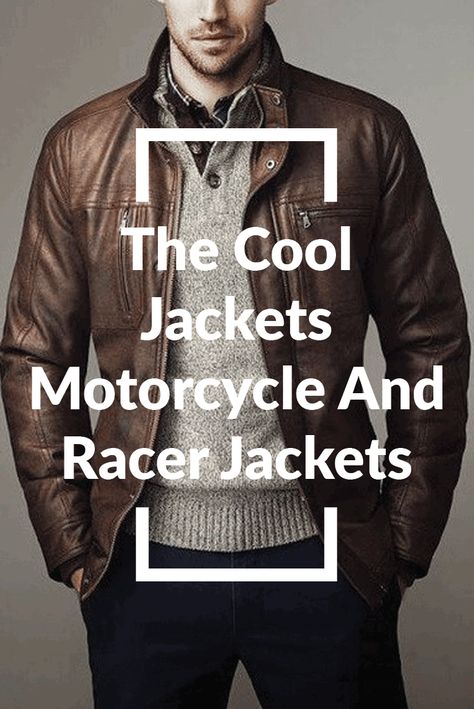 Let us discuss the coolest jackets in existence – the motorcycle jackets and racer jackets. Styling is simple and look is sexy! Racer Jacket Outfit Man, Motorcycle Outfit Men, Racer Jacket Outfit, Racer Jackets, Motorcycle Racers, Bike Photoshoot, Motorcycle Jackets, Racer Jacket, Masculine Style