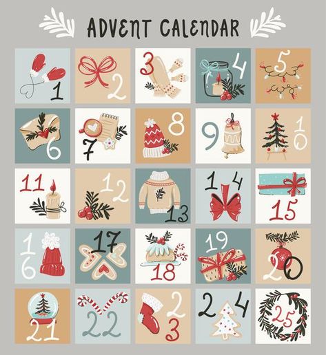 Countdown Christmas, Calendar Background, Printable Advent Calendar, Usa Christmas, Advent Calenders, Christmas Calendar, Diy Advent Calendar, Countdown Calendar, Christmas Inspo