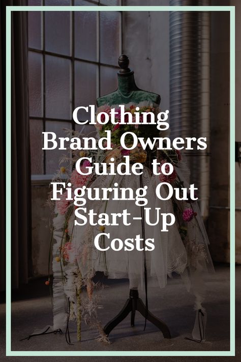 Unravel the mystery of start-up costs with "Kickstart Your Fashion Launch: Tips on Small Business Finance & Calculating Start-Up Costs". Learn how to take your clothing design line from concept to reality in your startup fashion business. Burst with fashion launch ideas worth every penny. Discover how to handle small business finance wisely in the fashion industry. Equip yourself with practical clothing business tips. Follow me for more fashion business tips! Small Clothing Business, Small Business Clothing, Garments Business, Sewing Designs, Small Business Finance, Fashion Jobs, Financial Plan, Clothing Business, Business Basics