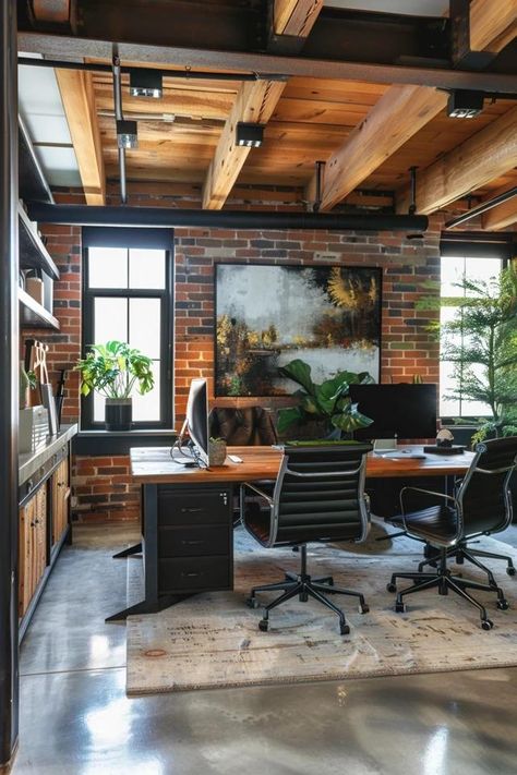 Transforming Spaces: Unfinished Basement Office Ideas Basement Office Ideas Unfinished, Unfinished Basement Office Ideas, Unfinished Basement Office, Basement Workspace, Basement Office Ideas, Basement Home Office, Home Architecture Styles, Architecture Styles, Basement Office