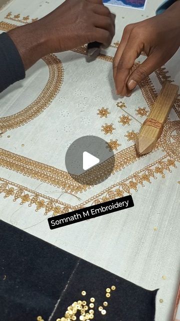 Marori Work, M Embroidery, Dupatta Embroidery, Dori Embroidery, Dori Work, February 9, Fashion Sewing, Hand Embroidered, Hand Embroidery