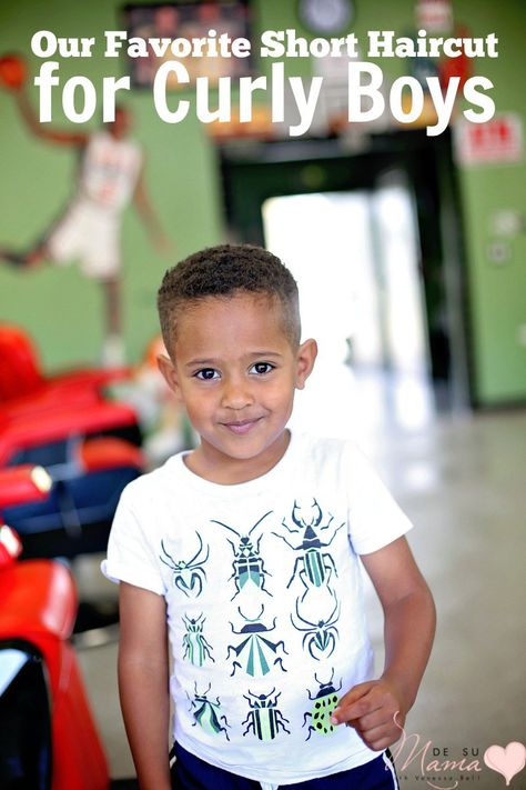 Our new favorite curly boys haircut! Perfect biracial boys with short hair. Here's our detailed report at De Su Mama: Multiracial Motherhood Haircuts For Mixed Boys, Mixed Boys Haircuts, Elvis Hair, Buzz Cut Fade, Boys First Haircut, Biracial Hair Care, Boys Haircuts Curly Hair, Mixed Boys, Boys Curly Haircuts