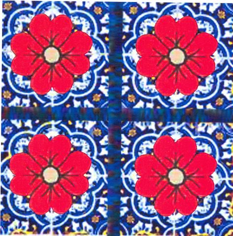 spanish textiles | ... inspiration behind this textile design mexican and spanish textiles Mexican Textiles Pattern, Spanish Pattern, Colorful Tile, Cultural Patterns, Mexican Colors, Mexican Pattern, Mexican Spanish, Mexican Textiles, Mexican Flowers