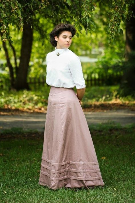 1900 Fashion, 1900s Fashion, Edwardian Dress, Gibson Girl, Period Outfit, Anne Of Green, Anne Of Green Gables, Edwardian Fashion, Historical Costume