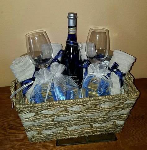 Wine Glasses Gift Basket, Cheap Wine Basket Gift Ideas, Wine And Chocolate Gift Basket, Wine Glass Gift Basket, Wine Basket Ideas, Chocolate Gift Basket Ideas, Wine And Chocolate Gift, Red Wine Gift Basket, Relaxation Basket