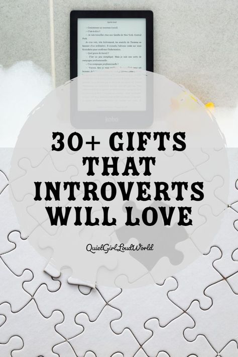 Are you shopping for an introvert this holiday season? These gifts for introverts will have them quietly screaming with joy. Let this holiday gift guide help you with all of your introvert shopping needs.   #giftsforintroverts #holidaygiftguide #quietgirlloudworld Gifts For Introverts, Introvert Girl, 13th Birthday Gifts, Quiet Girl, Stationary Gifts, Cute Birthday Gift, Feel Loved, Experience Gifts