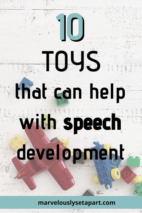 Are you worried about your Childs speech? Want new toys that can help them with their speech? Check out this blog post and learn about 10 toys that can help your child with their speech.   #speechdevelopment #speechdelay #speechtherapy #marvelouslysetapart Speech Therapy Activities Elementary, Activities Elementary, Fine Motor Activities For Kids, Speech Delay, Set Apart, Speech Therapy Activities, Kids Learning Activities, Special Needs Kids, Fine Motor Activities