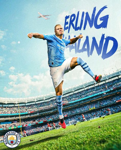 Erling Haaland😍 Like,share and follow ❤️ . . . . . #footballposter #graphicdesign #digitalart Soccer Poster Ideas, Poster Design Football, Earling Haaland, Football Poster Design, Poster Design Ideas, Football Artwork, Sports Design Inspiration, Sports Poster, Soccer Poster