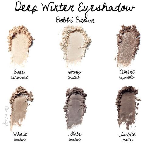 Deep Winter Eyeshadow, Nail Gray, Deep Winter Palette Outfits, Winter Skin Tone, Winter Eyeshadow, Deep Winter Palette, Deep Winter Colors, Winter Dark, Gray Shades