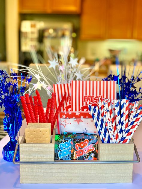 4th Of July Movie Night, Sandlot Movie Night, Patriotic Party Food, 4th Of July Movies, Sandlot Birthday, Sandlot Movie, July Movies, Patriotic Treats, Outdoor Movie Night