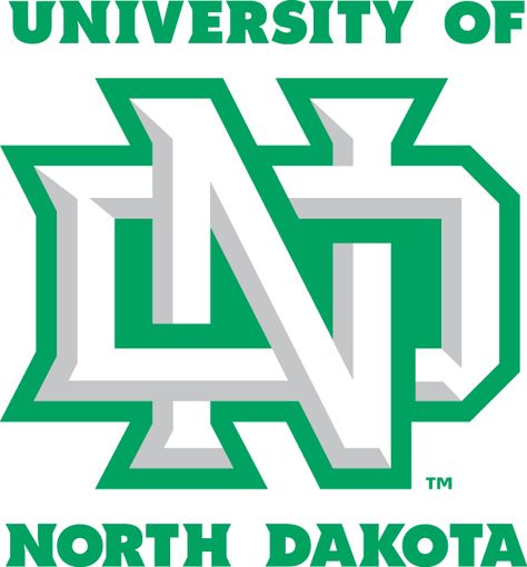 North Dakota Fighting Hawks Alternate Logo - NCAA Division I (n-r ... North Dakota Travel, Hawk Logo, Lion Head Logo, College Hockey, University Of North Dakota, Dream College, Word Mark Logo, Virtual Museum, College Logo