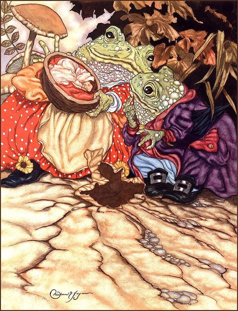 Michael Hague, Andersen's Fairy Tales, Frog Illustration, Fairytale Illustration, Russian Folk, Illustrator Artist, Fairy Book, Frog And Toad, Fantasy Fairy